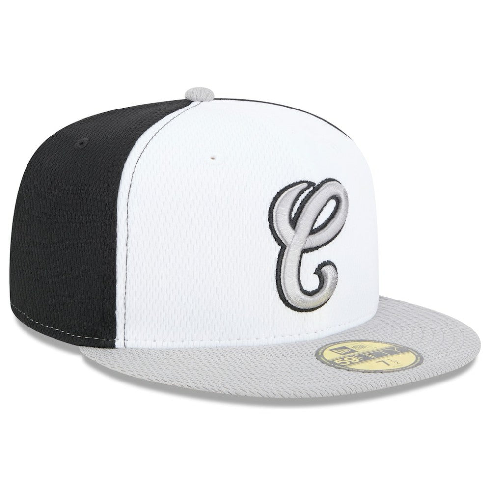 Chicago White Sox 2025 MLB Clubhouse 59FIFTY Fitted Hat - Black/Gray | New Era