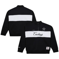 Dallas Cowboys Women's Quarter-Zip Jacket - Black online