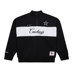Dallas Cowboys Women's Quarter-Zip Jacket - Black online