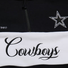 Dallas Cowboys Women's Quarter-Zip Jacket - Black online
