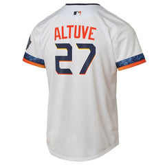 Jose Altuve Houston Astros Youth 2025 City Connect Limited Player Jersey - White | Nike