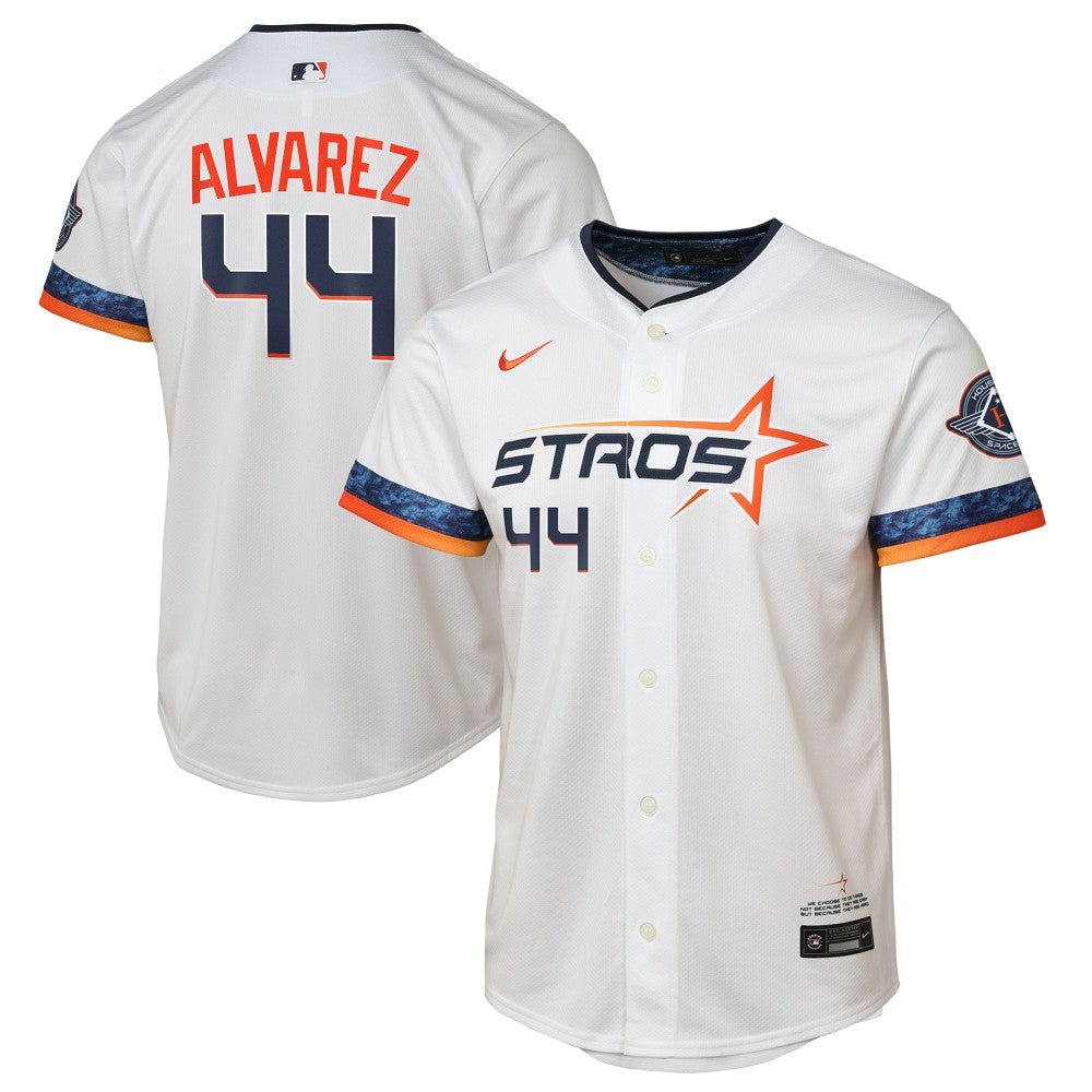 Yordan Alvarez Houston Astros Youth 2025 City Connect Limited Player Jersey - White | Nike