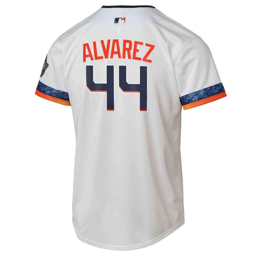 Yordan Alvarez Houston Astros Youth 2025 City Connect Limited Player Jersey - White | Nike