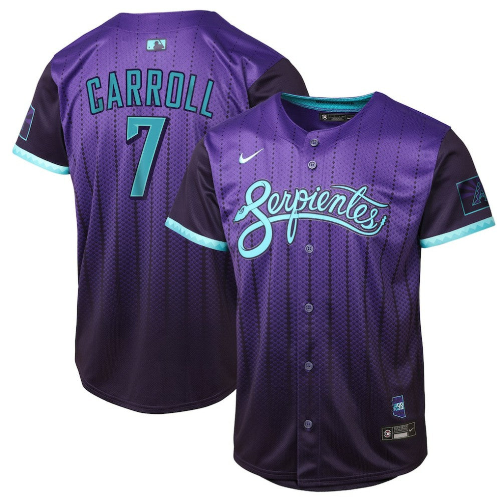 Corbin Carroll Arizona Diamondbacks Youth 2025 City Connect Limited Player Jersey - Purple | Nike