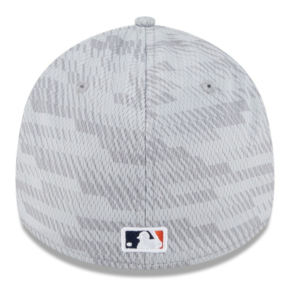 Houston Astros 2025 MLB Clubhouse 39THIRTY Flex Hat - Gray | New Era