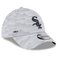 Chicago White Sox 2025 MLB Clubhouse 39THIRTY Flex Hat - Gray | New Era
