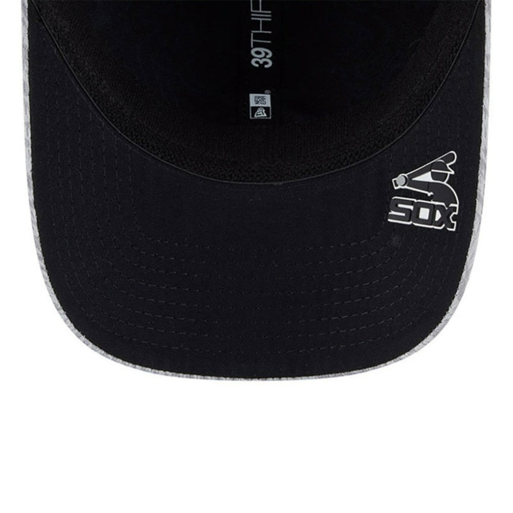 Chicago White Sox 2025 MLB Clubhouse 39THIRTY Flex Hat - Gray | New Era