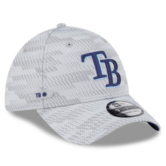 Tampa Bay Rays 2025 MLB Clubhouse 39THIRTY Flex Hat - Gray | New Era