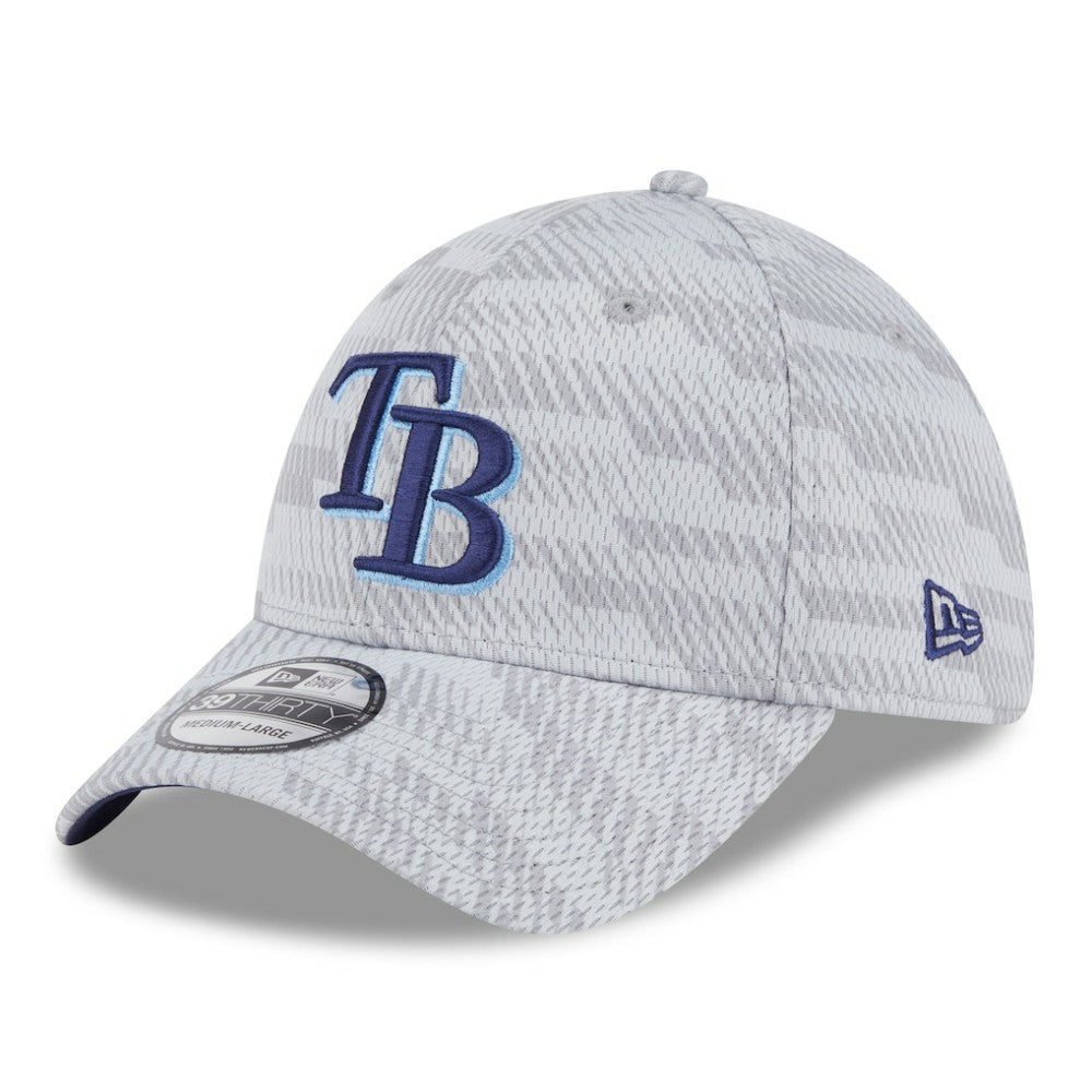 Tampa Bay Rays 2025 MLB Clubhouse 39THIRTY Flex Hat - Gray | New Era