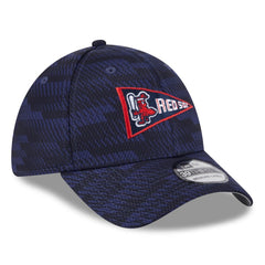 Boston Red Sox 2025 MLB Clubhouse 39THIRTY Flex Hat - Navy | New Era