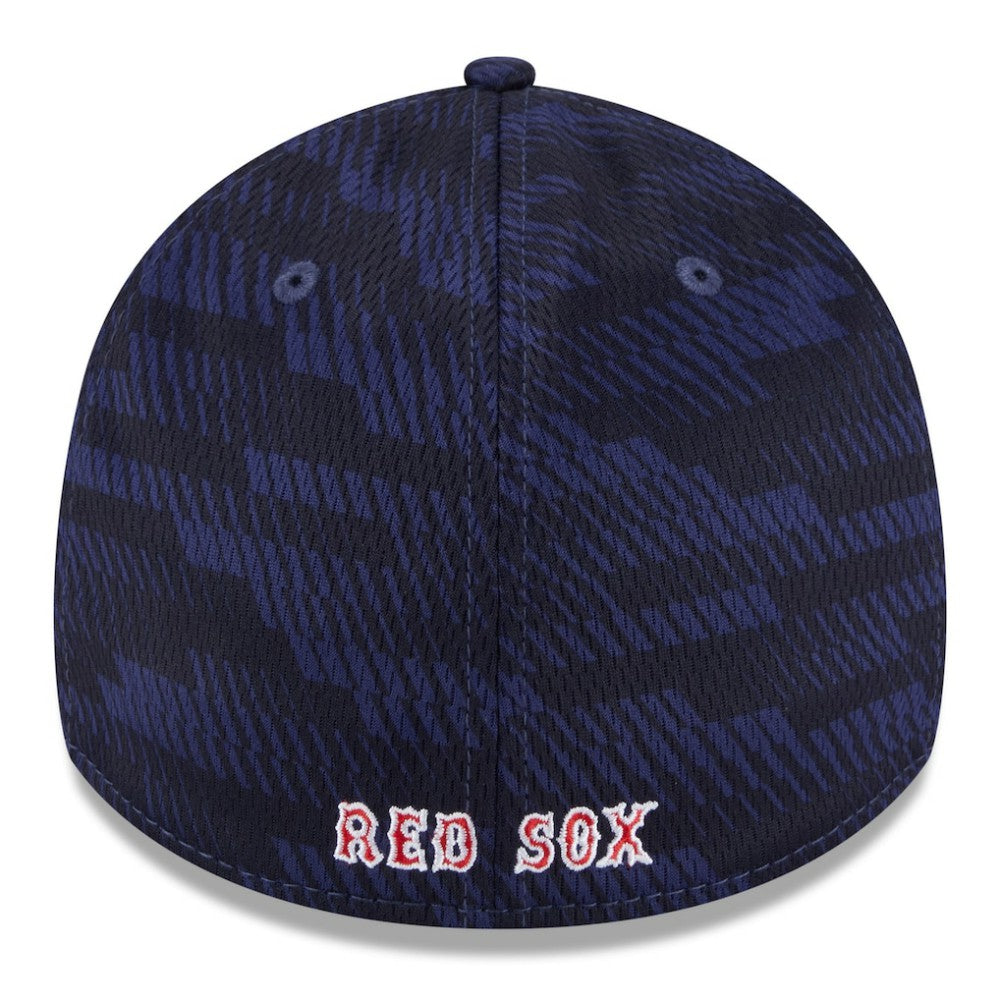 Boston Red Sox 2025 MLB Clubhouse 39THIRTY Flex Hat - Navy | New Era