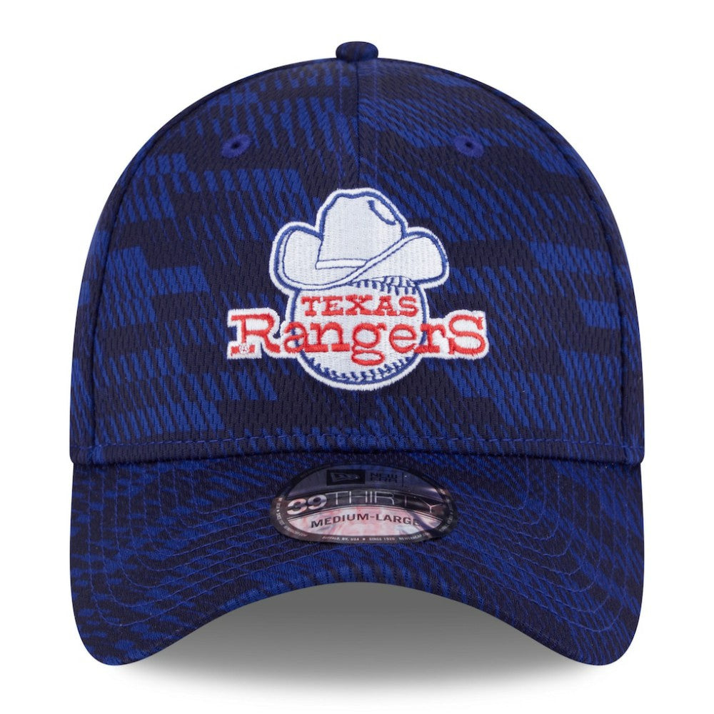 Texas Rangers 2025 MLB Clubhouse 39THIRTY Flex Hat - Royal | New Era