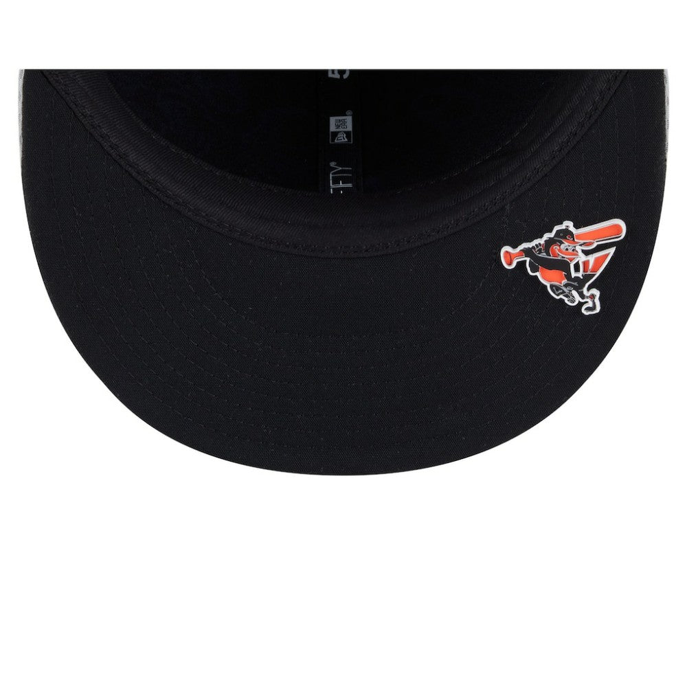 Baltimore Orioles 2025 MLB Clubhouse 59FIFTY Fitted Hat - Gray | New Era