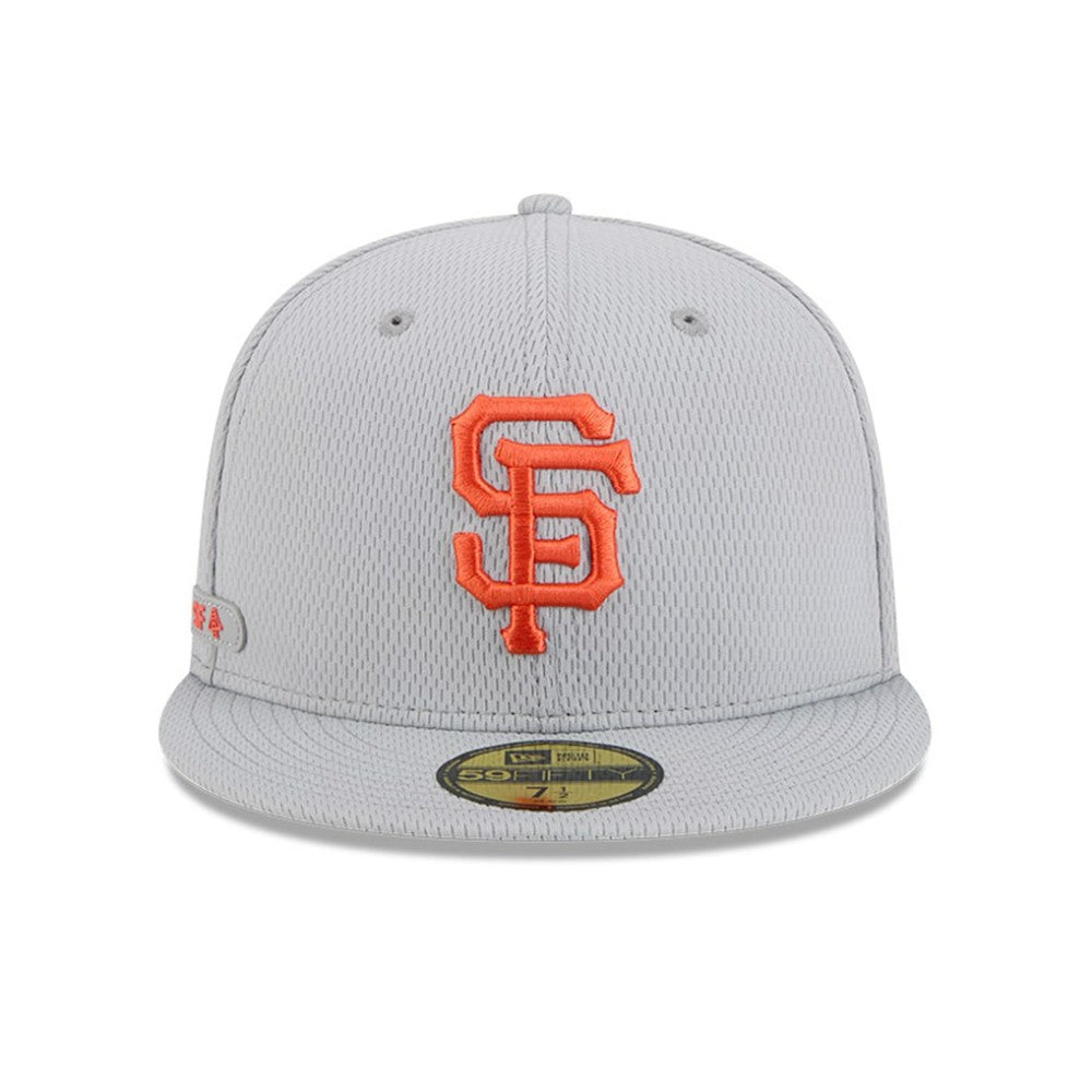 San Francisco Giants 2025 MLB Clubhouse 59FIFTY Fitted Hat - Gray | New Era