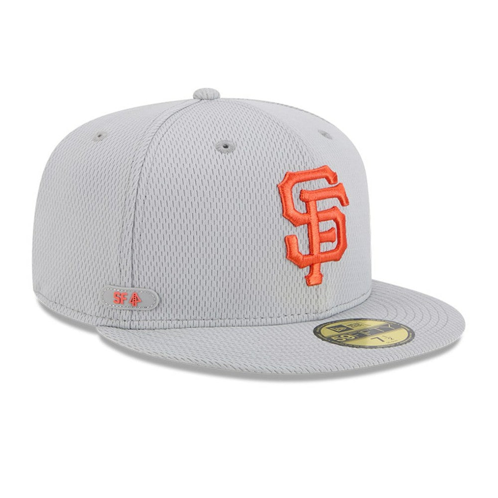 San Francisco Giants 2025 MLB Clubhouse 59FIFTY Fitted Hat - Gray | New Era