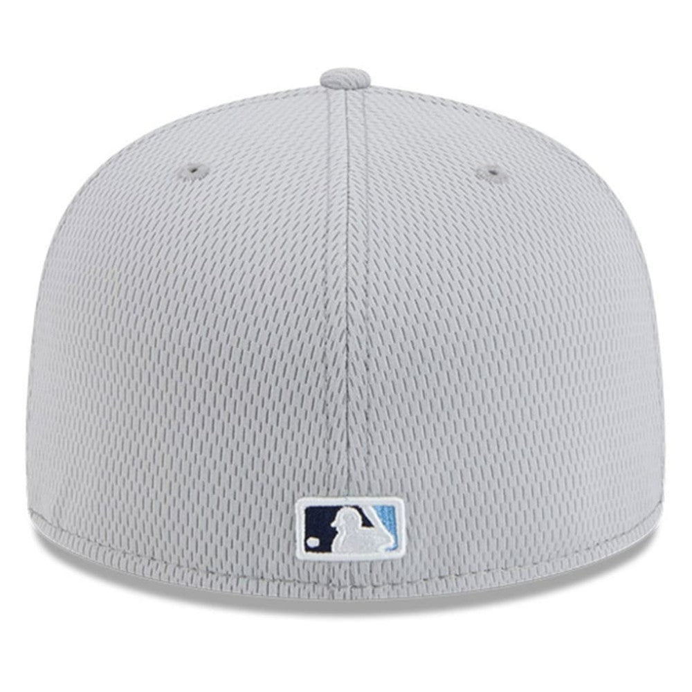 Tampa Bay Rays 2025 MLB Clubhouse 59FIFTY Fitted Hat - Gray | New Era