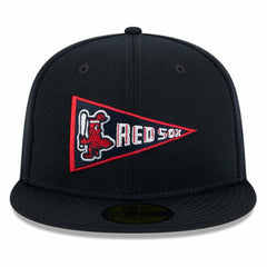 Boston Red Sox 2025 MLB Clubhouse 59FIFTY Fitted Hat - Navy | New Era
