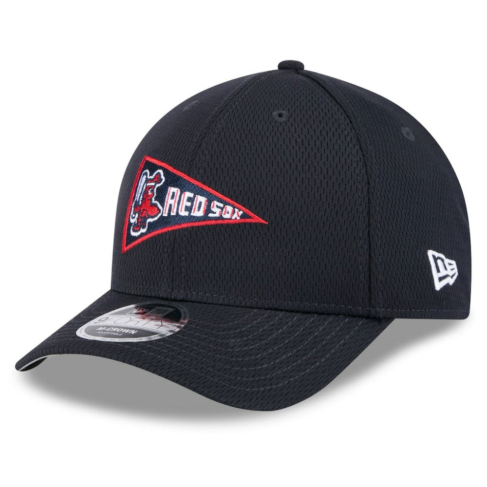Boston Red Sox 2025 MLB Clubhouse 9FORTY M-Crown Adjustable Hat - Navy | New Era