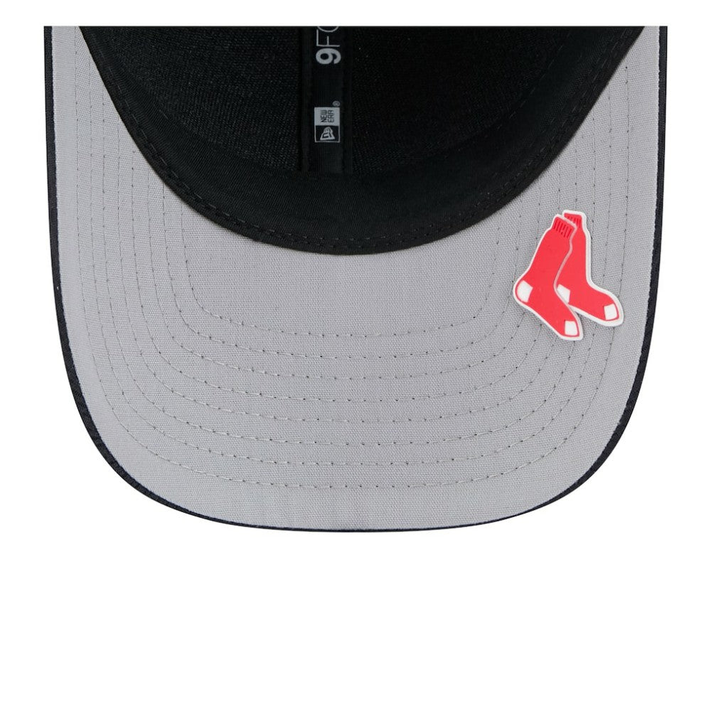 Boston Red Sox 2025 MLB Clubhouse 9FORTY M-Crown Adjustable Hat - Navy | New Era
