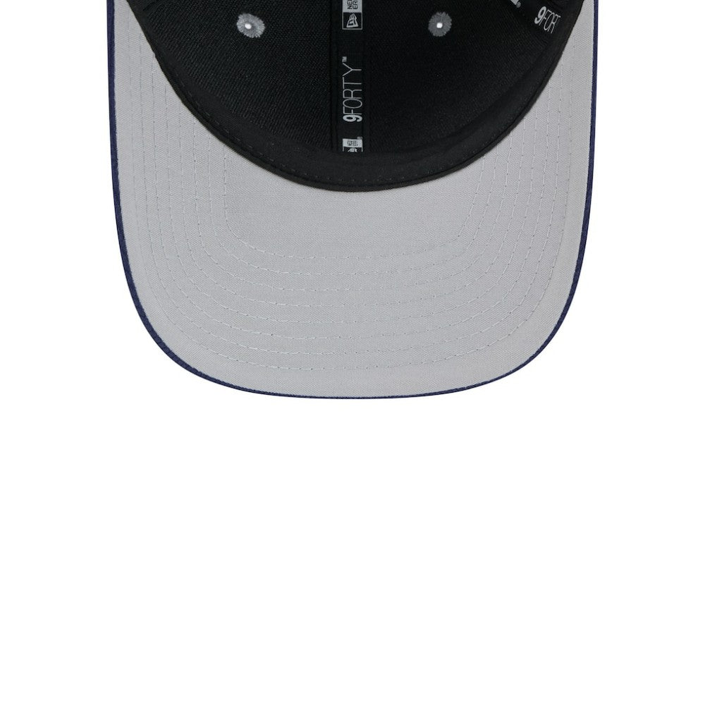 Houston Astros 2025 Batting Practice 9FORTY M-Crown Adjustable Hat - Gray/Navy | New Era