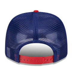Philadelphia Phillies 2025 Batting Practice 9SEVENTY Stretch-Snap Trucker Hat - Royal/Red | New Era