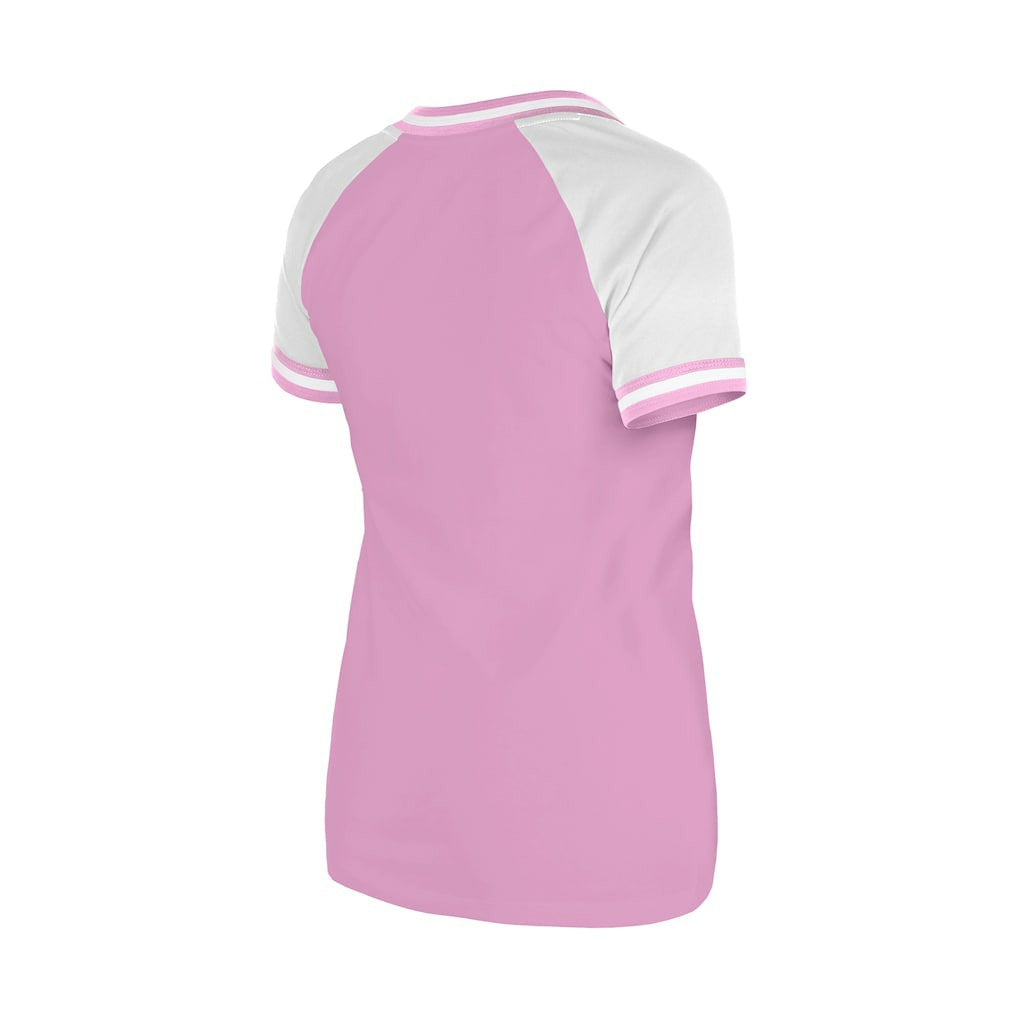 Buffalo Bills New Era Women's Mommy & Me V-Neck T-Shirt - Pink for sale