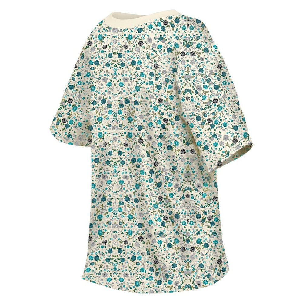 Philadelphia Eagles New Era Women's Glam Game Floral Scoop Neck T-Shirt - Cream discount
