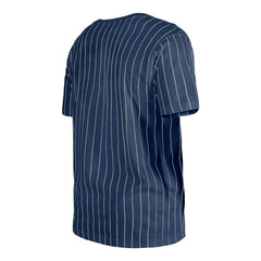 Minnesota Twins Throwback Pinstripe T-Shirt - Navy | New Era