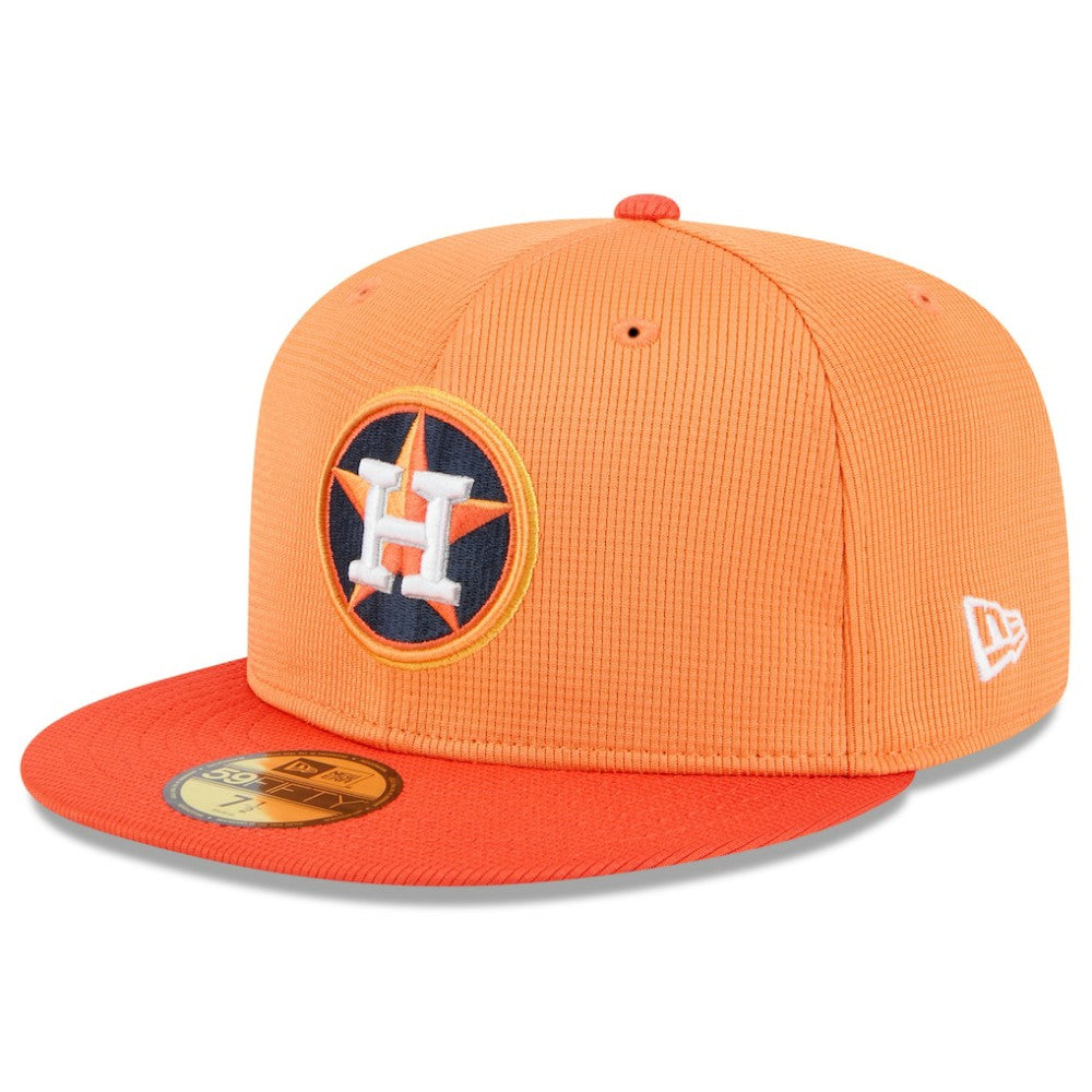 Houston Astros 2025 Spring Training 59FIFTY Fitted Hat - Orange | New Era
