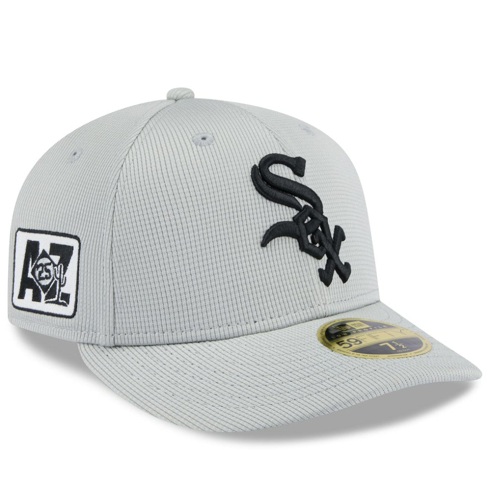 Chicago White Sox 2025 Spring Training Low Profile 59FIFTY Fitted Hat - Gray | New Era