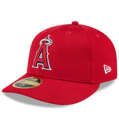 Los Angeles Angels 2025 Spring Training Low Profile 59FIFTY Fitted Hat - Red | New Era
