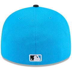 Miami Marlins 2025 Spring Training Low Profile 59FIFTY Fitted Hat - Blue/Black | New Era