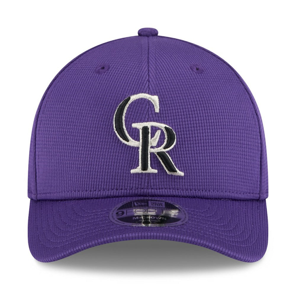 Colorado Rockies 2025 Spring Training 9FORTY Adjustable Hat - Purple | New Era