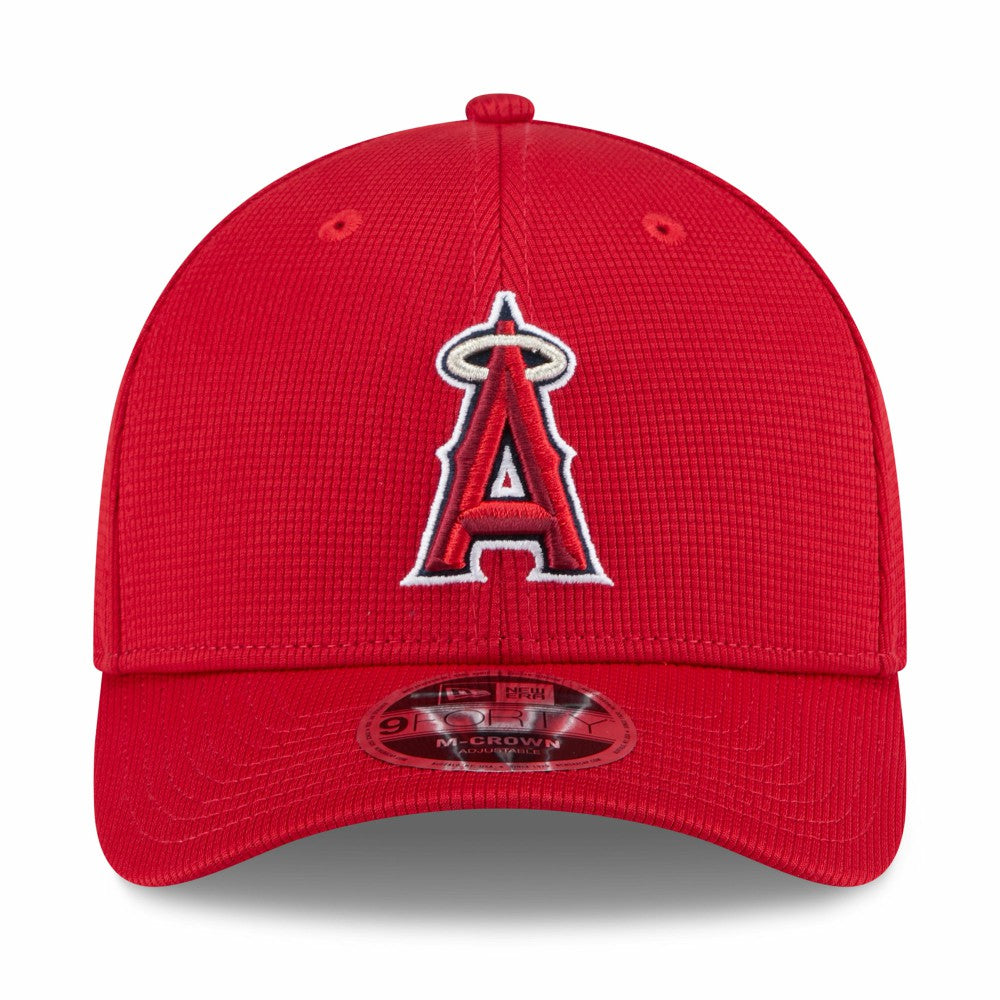 Los Angeles Angels 2025 Spring Training 9FORTY Adjustable Hat - Red | New Era