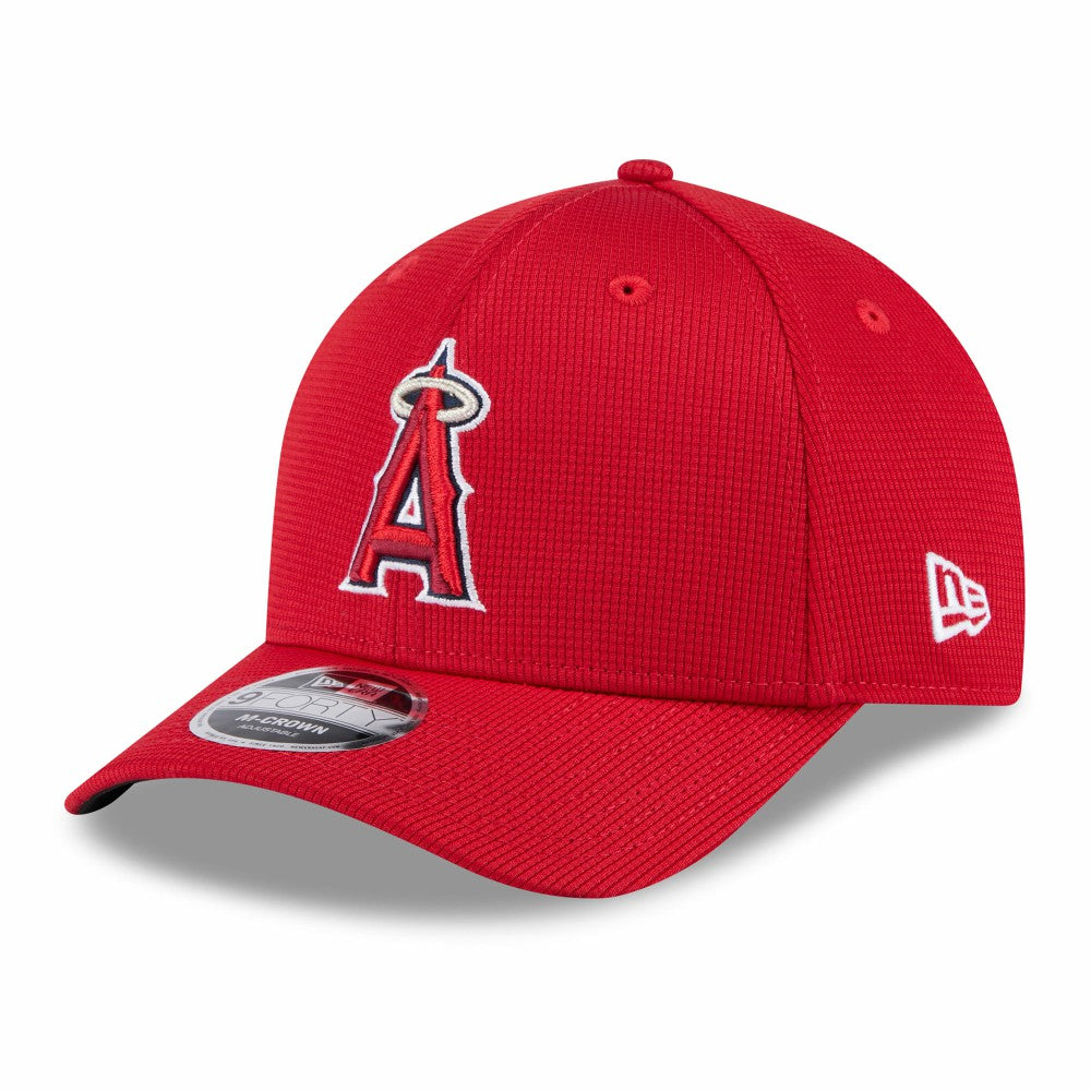 Los Angeles Angels 2025 Spring Training 9FORTY Adjustable Hat - Red | New Era