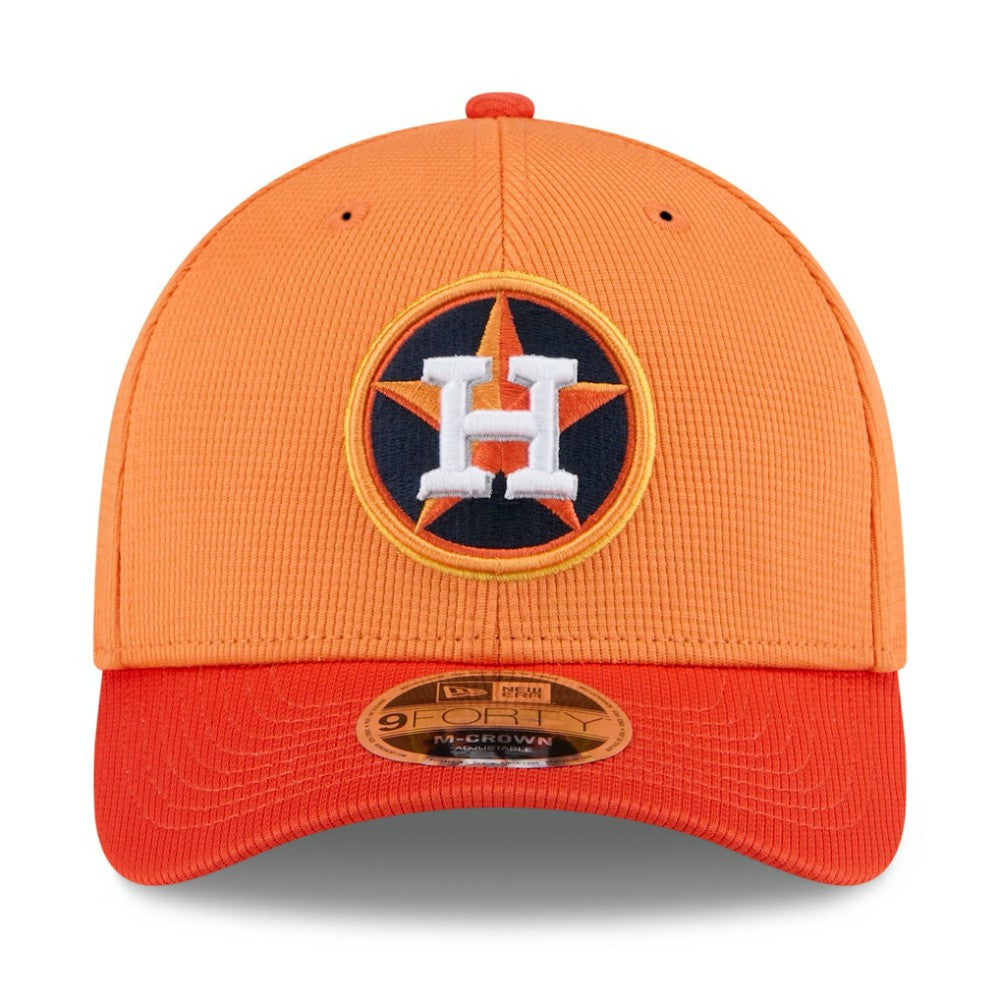 Houston Astros 2025 Spring Training 9FORTY Adjustable Hat - Orange | New Era