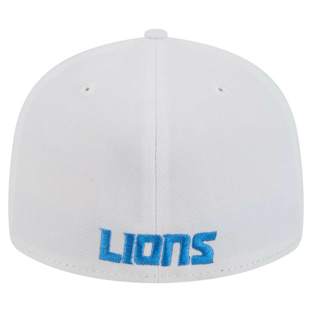 Detroit Lions New Era Omaha Low Profile 59FIFTY Fitted Hat - White outlet