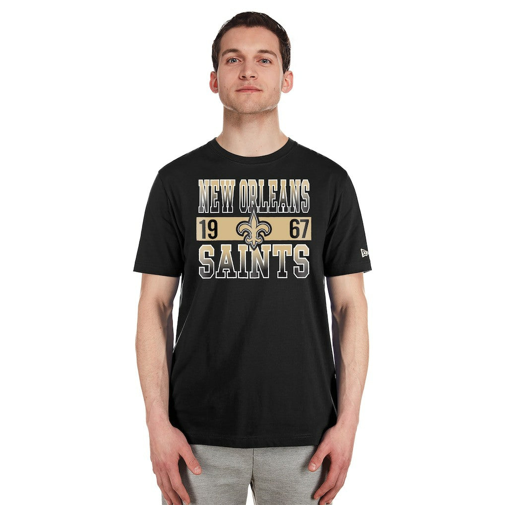 New Orleans Saints New Era City Team T-Shirt - Black on sale