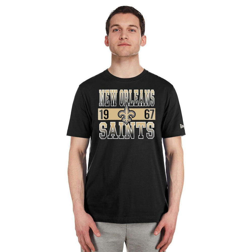 New Orleans Saints New Era City Team T-Shirt - Black on sale