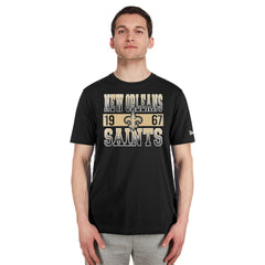 New Orleans Saints New Era City Team T-Shirt - Black on sale