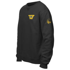 Golden State Warriors "W" Statement Pullover Sweatshirt sale - Black | New Era outlet