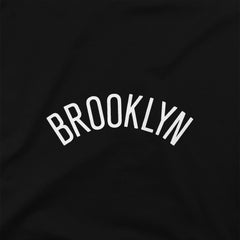 Brooklyn Nets Stadium Essentials Women's Origins Script Cropped Pullover Hoodie - Black for sale