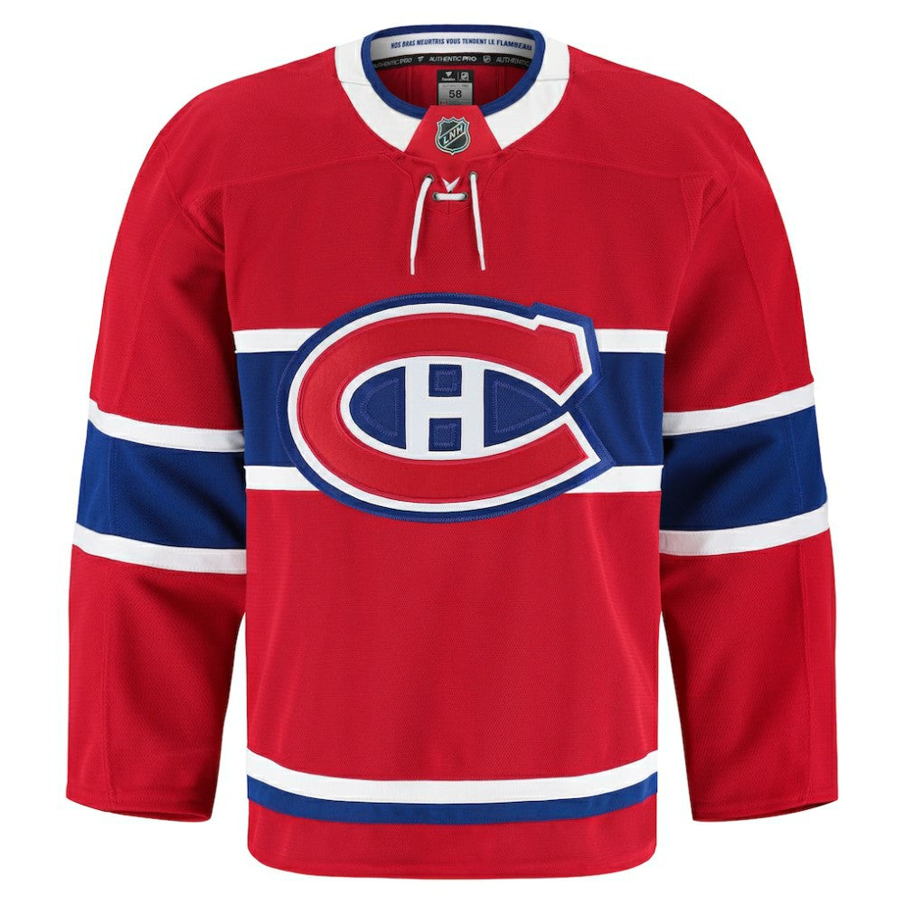 Montreal Canadiens Fanatics Home Authentic Pro Jersey Red
