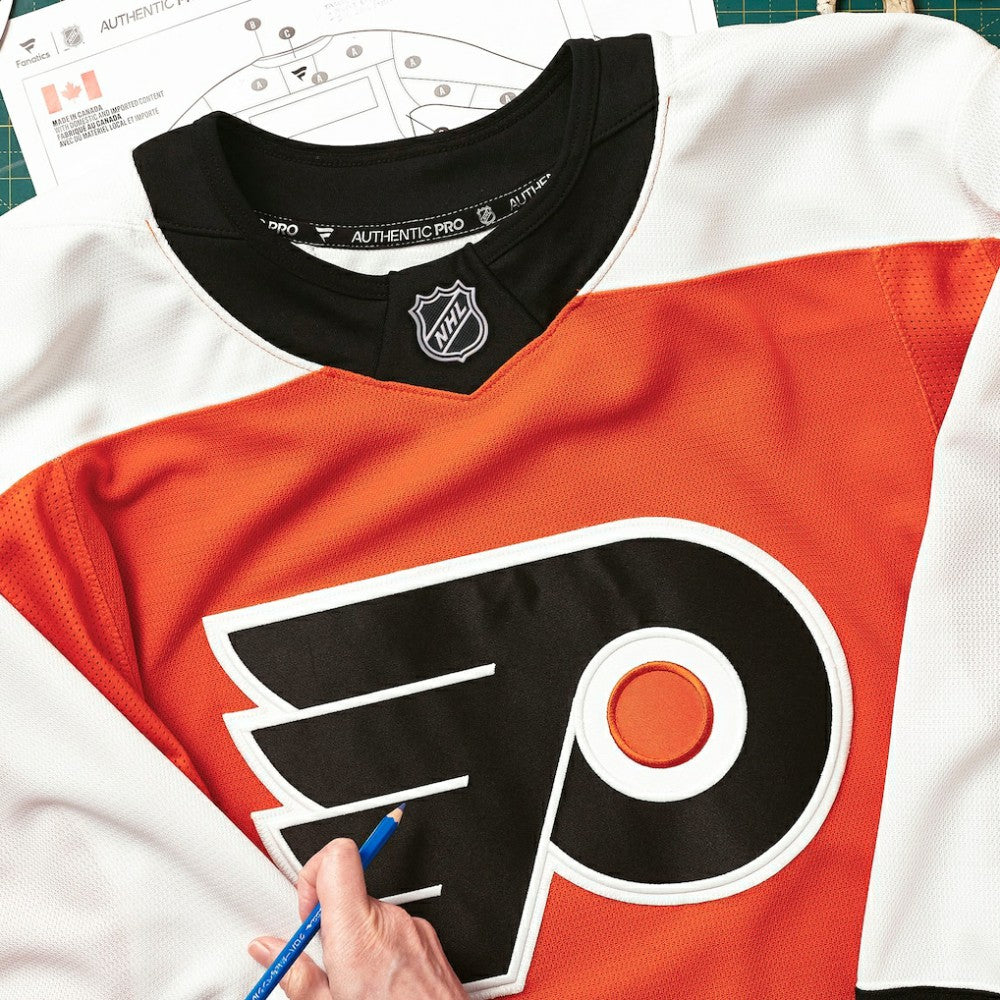 Philadelphia Flyers Fanatics Home Authentic Pro Jersey Orange