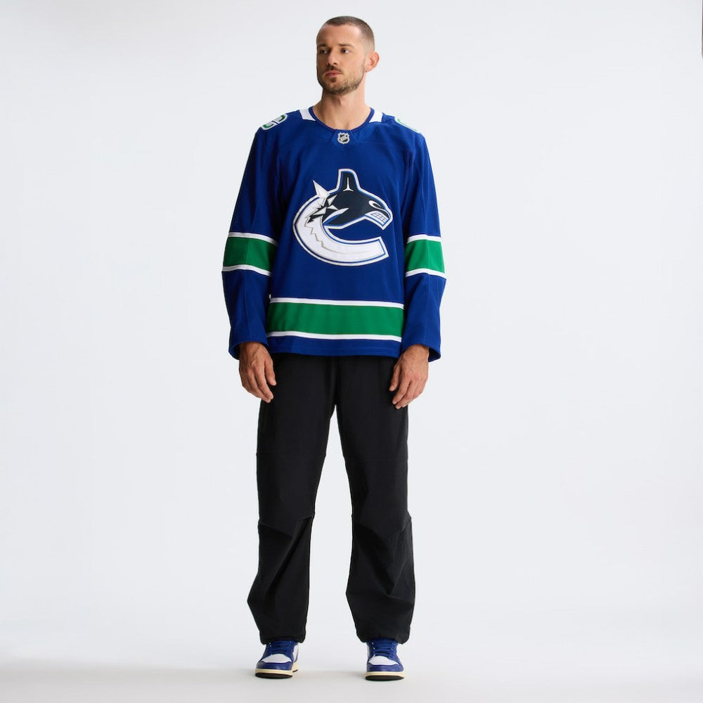 Vancouver Canucks Fanatics Home Authentic Pro Jersey Blue