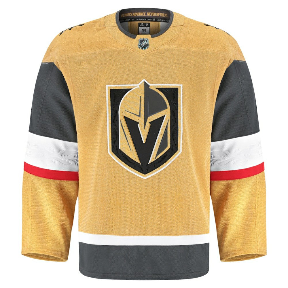 Vegas Golden Knights Fanatics Home Authentic Pro Jersey Gold