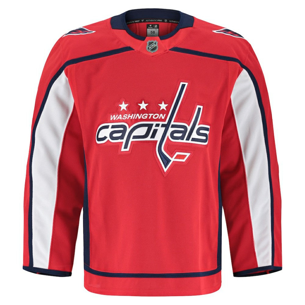 Washington Capitals Fanatics Home Authentic Pro Jersey Red