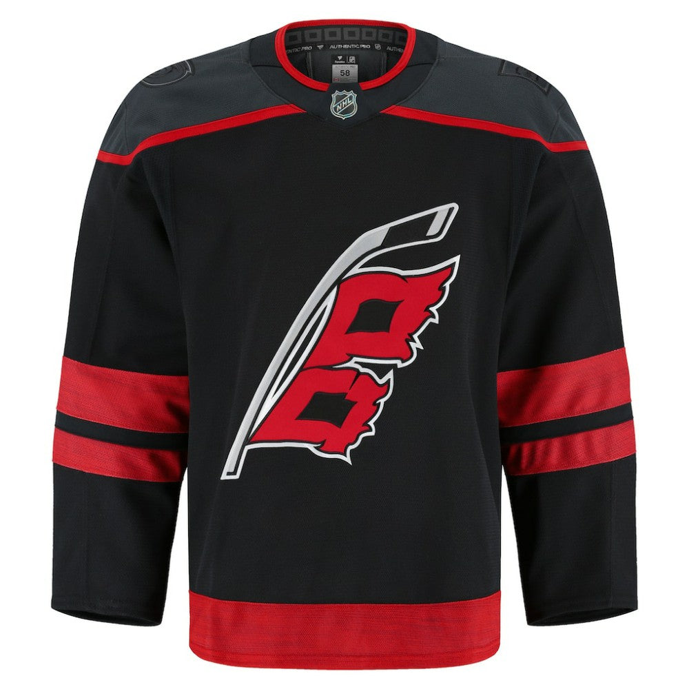Carolina Hurricanes Fanatics Home Authentic Pro Jersey Black
