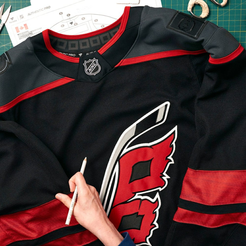 Carolina Hurricanes Fanatics Home Authentic Pro Jersey Black