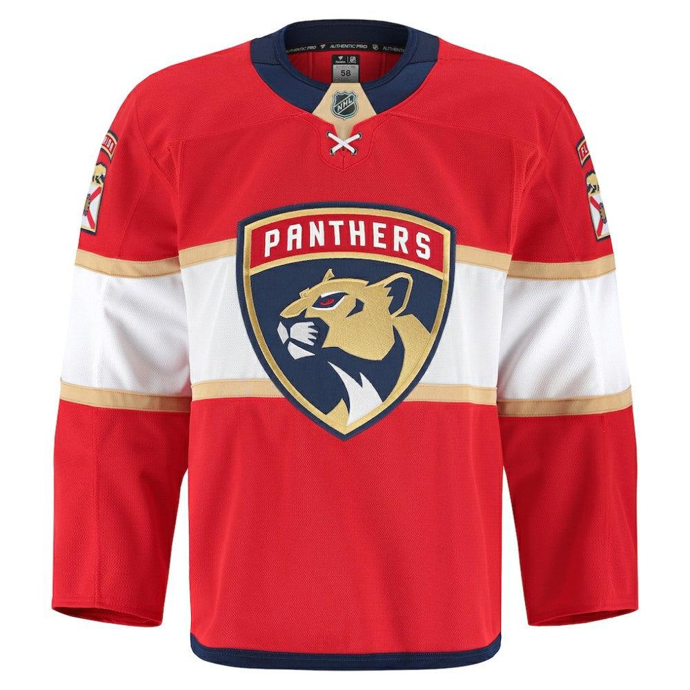 Florida Panthers Fanatics Home Authentic Pro Jersey Red